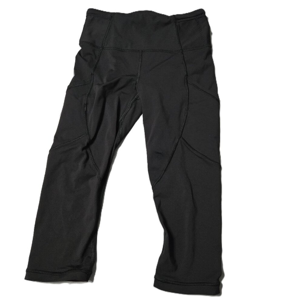 Lululemon Sz 4 Small Womens Black Leggings